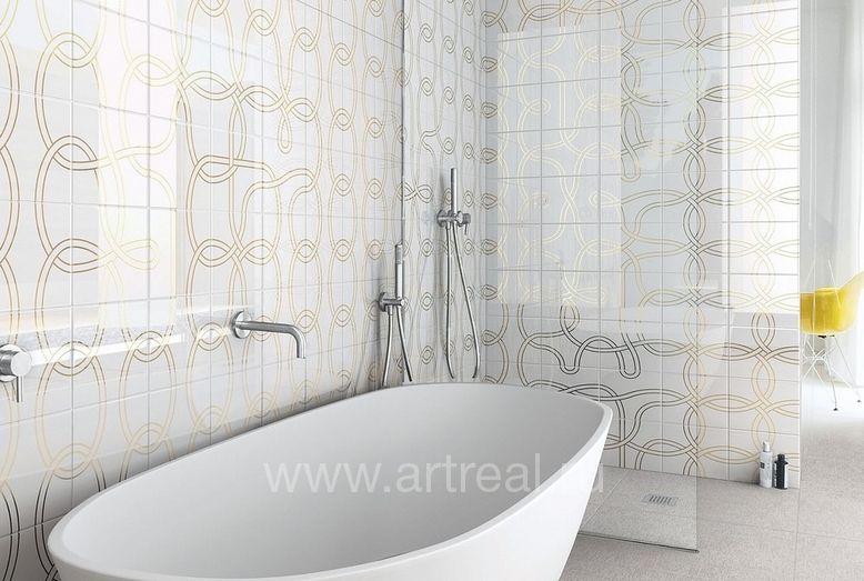 Керамическая плитка Bardelli Arianna Oro в интерьере