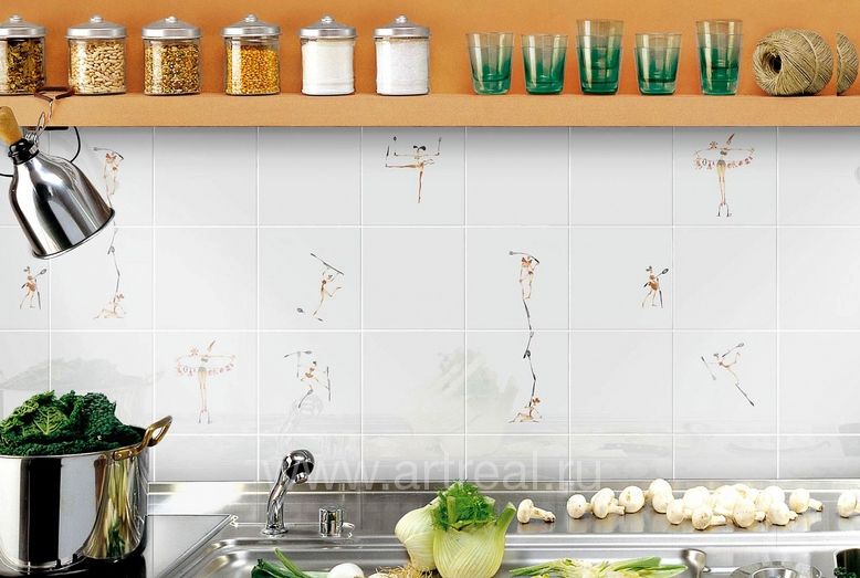 Керамическая плитка Bardelli Chef в интерьере