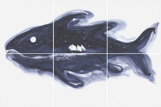 Bardelli Il Pesce Celeste декор Celeste Set 6 40*60