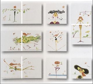 Bardelli Mad декор Декор "Женская фигура" 20*20