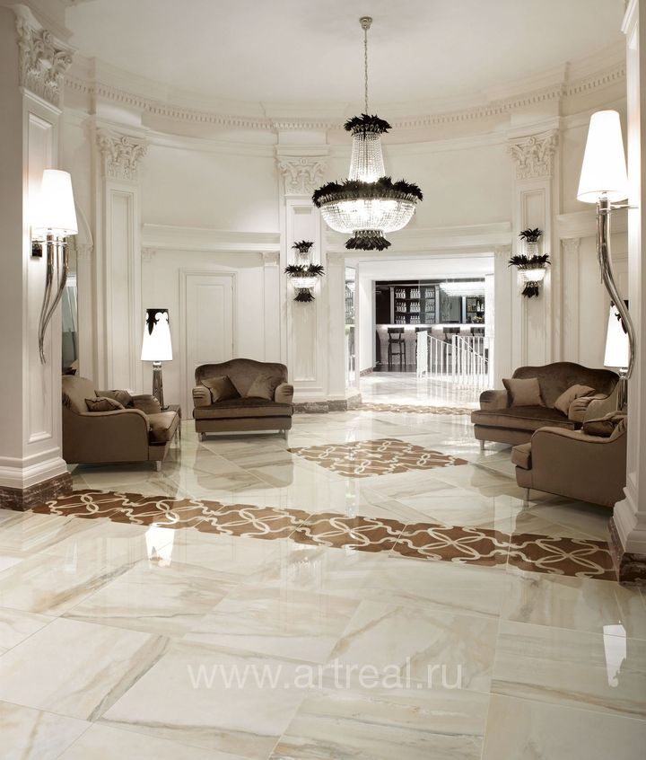 Керамогранит Sant Agostino Luxor в интерьере