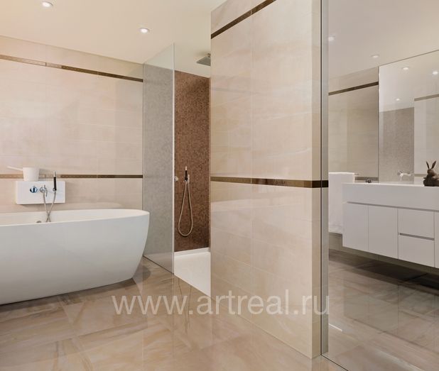 Керамогранит Sant Agostino Luxor в интерьере