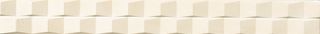 Novabell Musa бордюр MUW X43K Listello Wave Beige 60*6.5