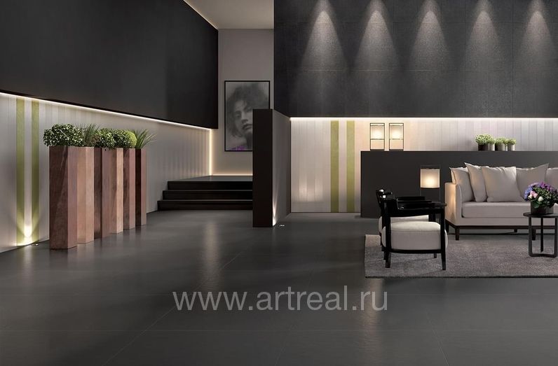 Керамогранит Casalgrande Padana Architecture в интерьере