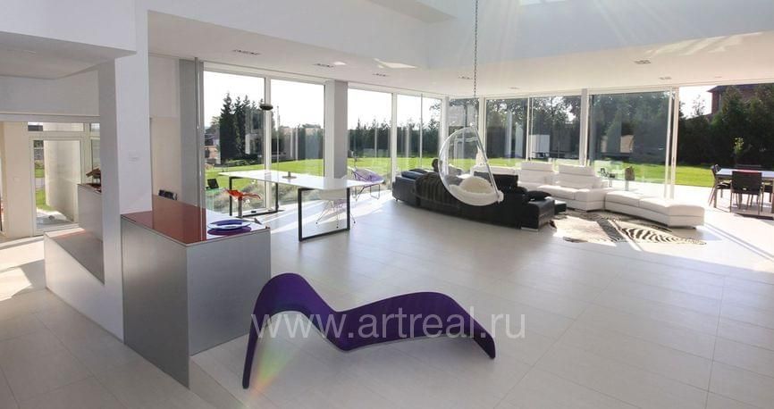 Керамогранит Casalgrande Padana Metalwood в интерьере