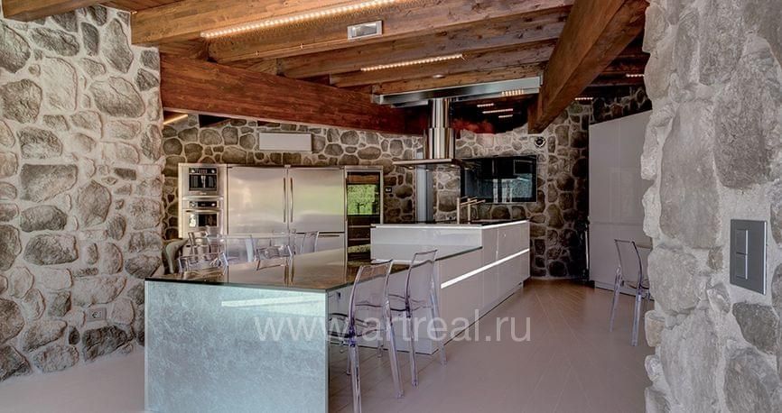 Керамогранит Casalgrande Padana Metalwood в интерьере