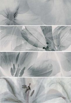 TAU Onice панно Onice Perla Decor Flor 5D5 32*90