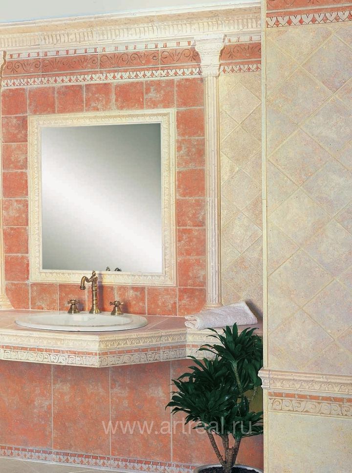 Керамическая плитка для ванной Tagina Pompeiana