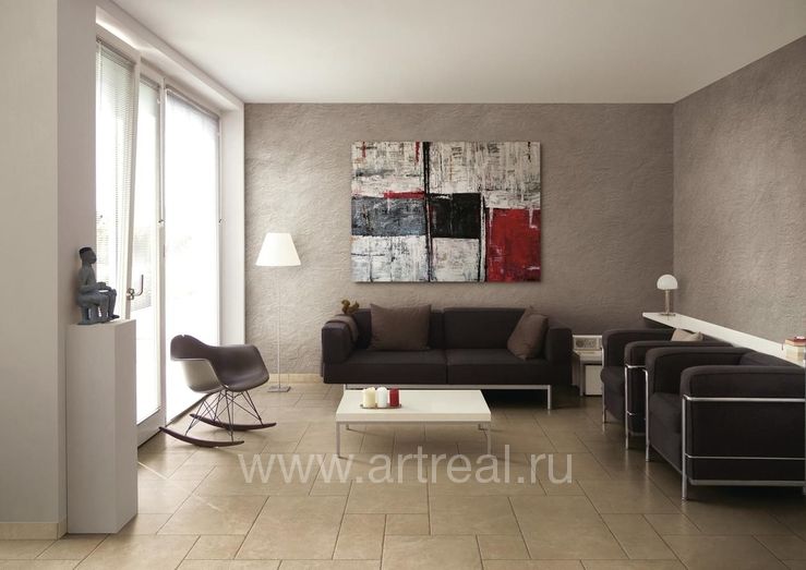 Керамогранит Cerdomus Pietra D'Assisi в интерьере