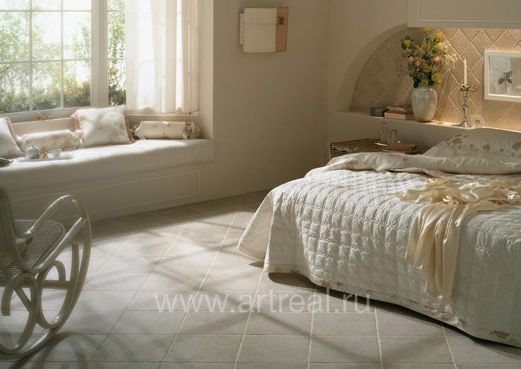 Керамогранит Cerdomus Pietra D'Assisi в интерьере