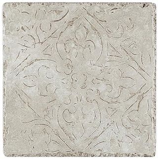 Cerdomus Pietra D'Assisi декор Bassorilievo 1-4 Bianco 20*20