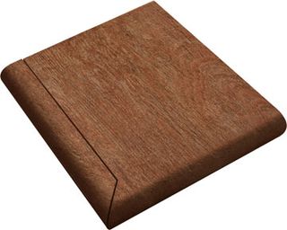 Sintesi Wood угловая ступень Acero Gradone Ang. Sx 30*32.5