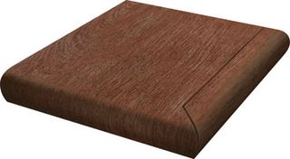 Sintesi Wood угловая ступень Iroko Gradone Ang. Dx 30*32.5
