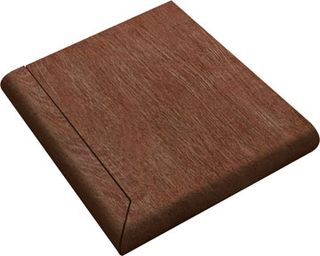Sintesi Wood угловая ступень Iroko Gradone Ang. Sx 30*32.5