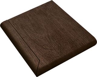 Sintesi Wood угловая ступень Wenge Gradone Ang. Sx 32.5*30
