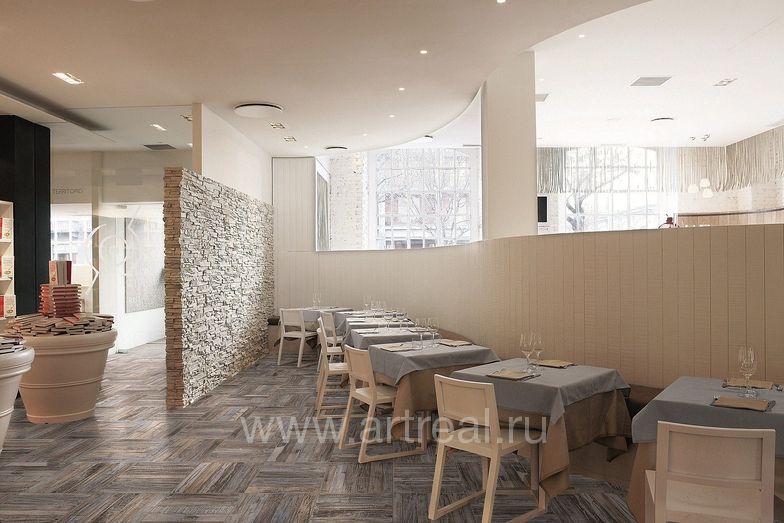 Керамогранит Сir & Serenissima Saint Tropez в интерьере