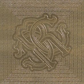 Roberto Cavalli Rinascimento декор Noce Firma Araldica 25*25