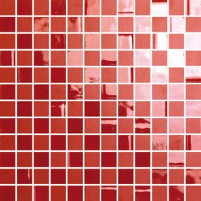 Settecento Ermitage Mosaico Highlights Rosso Geranio