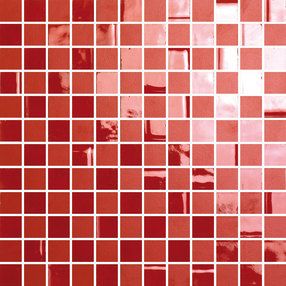 Settecento Ermitage мозаика Mosaico Highlights Rosso Geranio 28.6*28.6