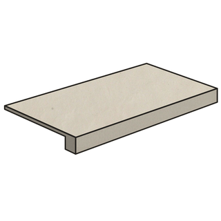 Фронтальная ступень Base Quarzo Scalino 33*60