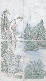 Azteca Mozart панно Musa-4 gris 23*40