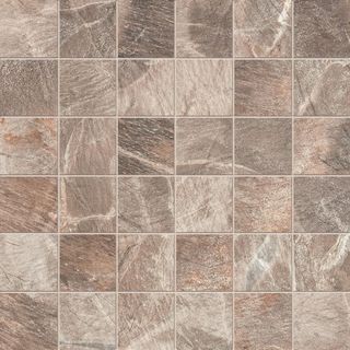 ABK Fossil Stone мозаика Mosaico Quadretti Brown 30*30