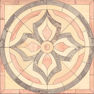 Venatto Pulido панно Roseton Rocco 120*120