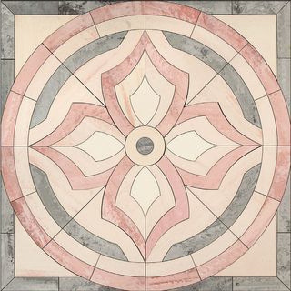 Venatto Pulido панно Roseton Rocco 120*120