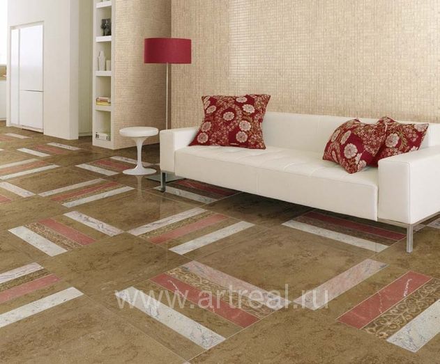 Керамогранит FMG STYLE Marmi Style в интерьере 