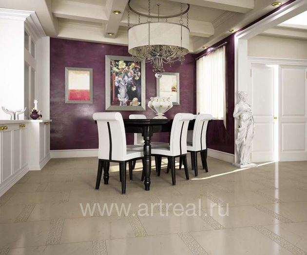 Керамогранит FMG STYLE Marmi Style в интерьере 