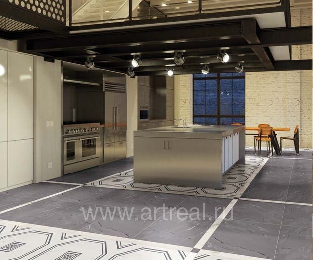 Керамогранит FMG STYLE Marmi Style в интерьере 