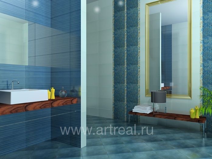 Керамическая плитка Azulejos alcor Lyon в интерьере