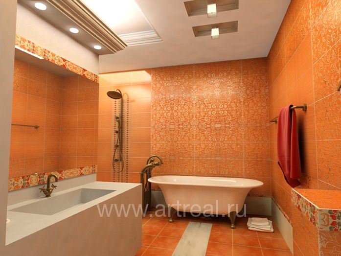 Керамическая плитка Azulejos alcor Lyon в интерьере