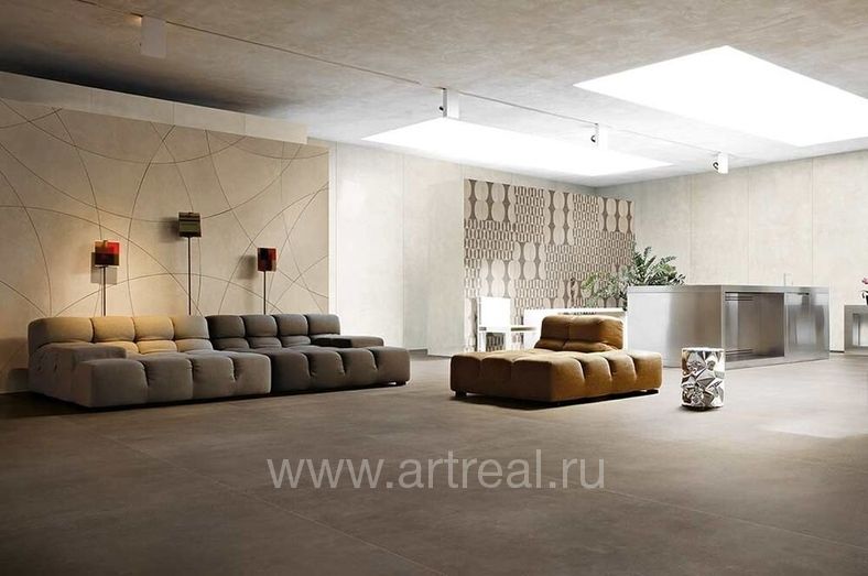 Керамогранит Floor Gres Industrial в интерьере