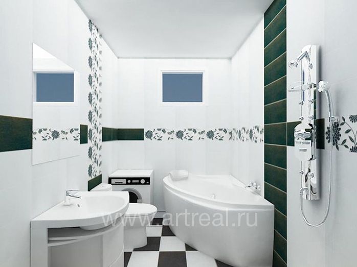 Керамическая плитка Azuleos Alcor Reims для ванной
