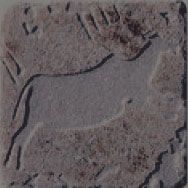 Cir & Serenissima Key-elements декор K-Animals Grey Inserto A 10*10