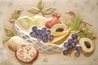 Cir & Serenissima Key-elements декор K-Fruits Grey Formella 30*20