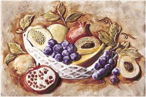 Cir & Serenissima Key-elements бордюр K-Fruits Beige Formella 30*20