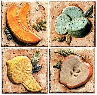 Cir&Serenissima Quintana вставка Inserto Rione S/4 Cotto 10*10