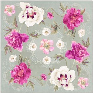 Cifre Modus декор Centro Viva la Vida Perla 45*45