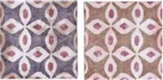 Cir & Serenissima Cotto Vogue декор Formella Texture Viola s/2 20*20