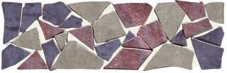Cir & Serenissima Cotto Vogue бордюр Fascia Spac.mix Viola 31.7*10