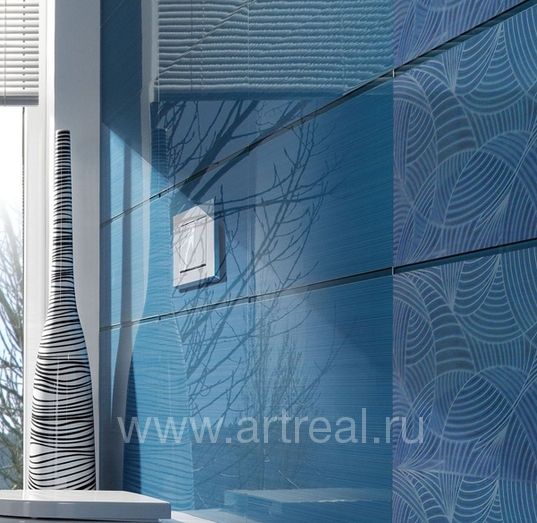 Интерьер испанской керамической плитки Tendence фабрики Diago (Испания)