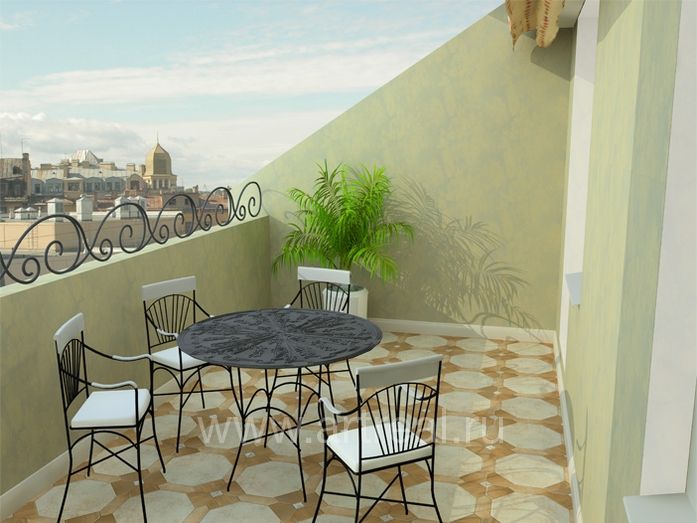 Керамогранит Emigres Puzzlemi в интерьере