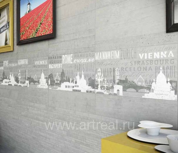 Керамогранит RHS Beton Age в интерьере