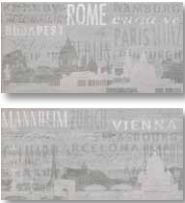 RHS Beton Age декор Gris Citta Mix 30*60