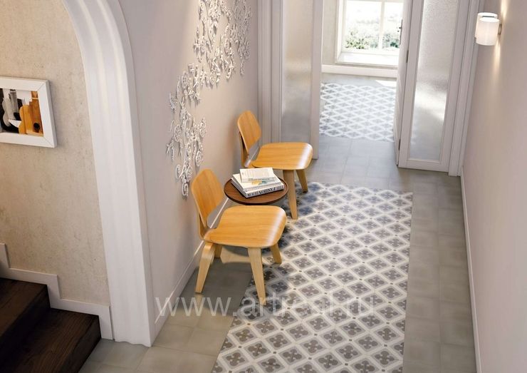 Керамогранит Harmony Art Nouveau в интерьере