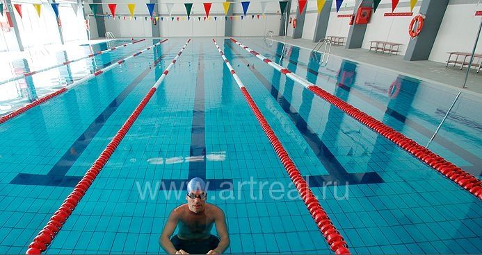 Керамогранит Exagres серии Sport для плавательных бассейнов