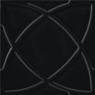 Ceramiche Grazia Vintage декор CI7 Circle Black 20*20