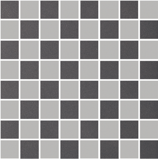 Ceramiche Grazia Retro мозаика Mosaico Coal-Silver 30*30